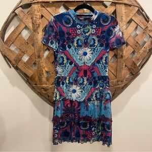 Desigual by M. Christian Lacroix Short Layered Dress Size Large